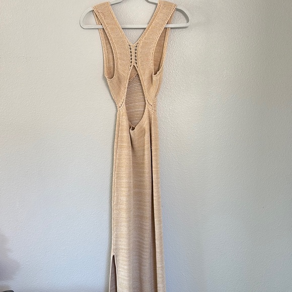 Torn by Ronny Kobo Beige Backless Dress - Picture 6 of 6